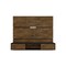 Manhattan Comfort Vernon 62.99 Floating Entertainment Center, Rustic Brown and Black 236BMC98 - alternate 1